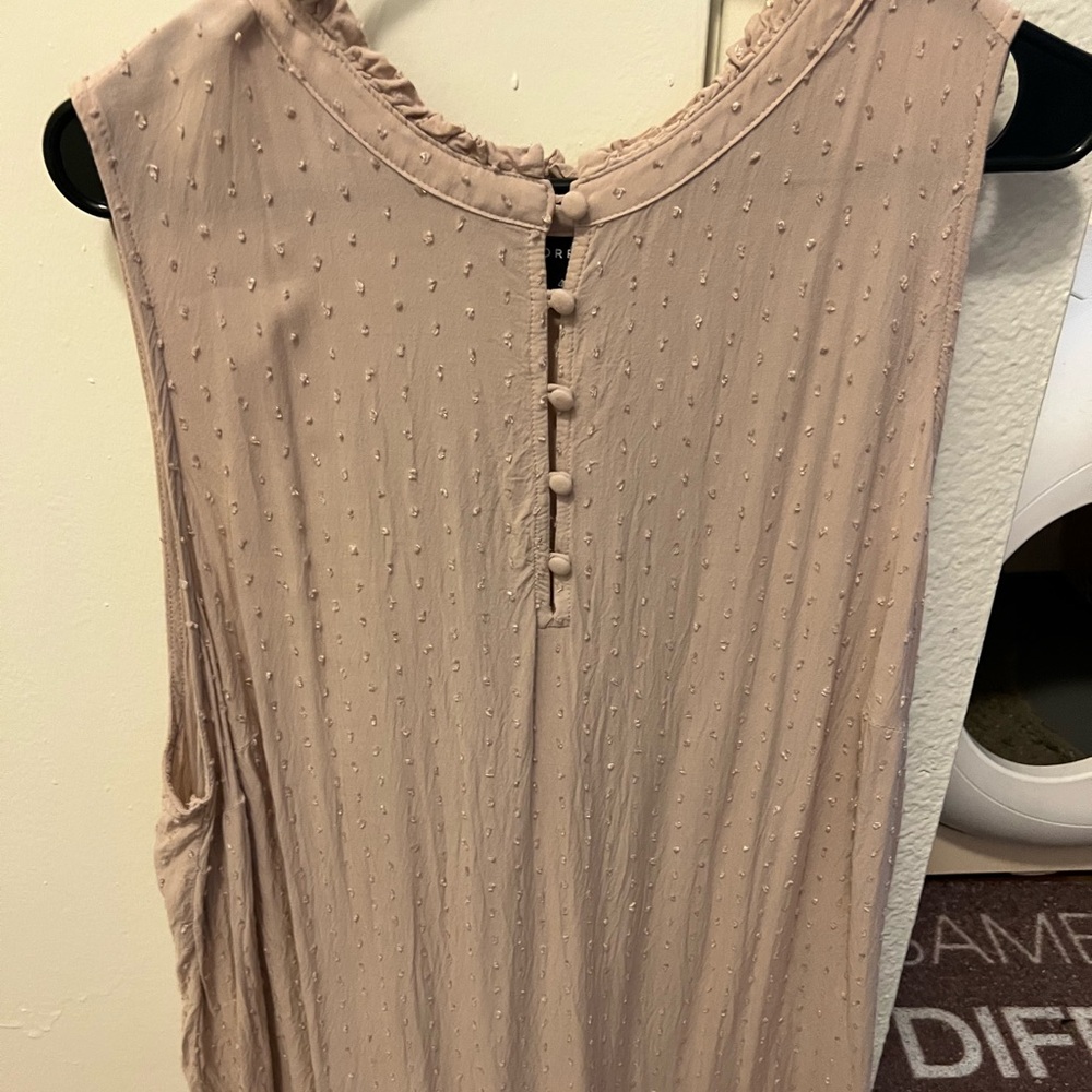 Torrid Sleeveless Blouse in Blush
